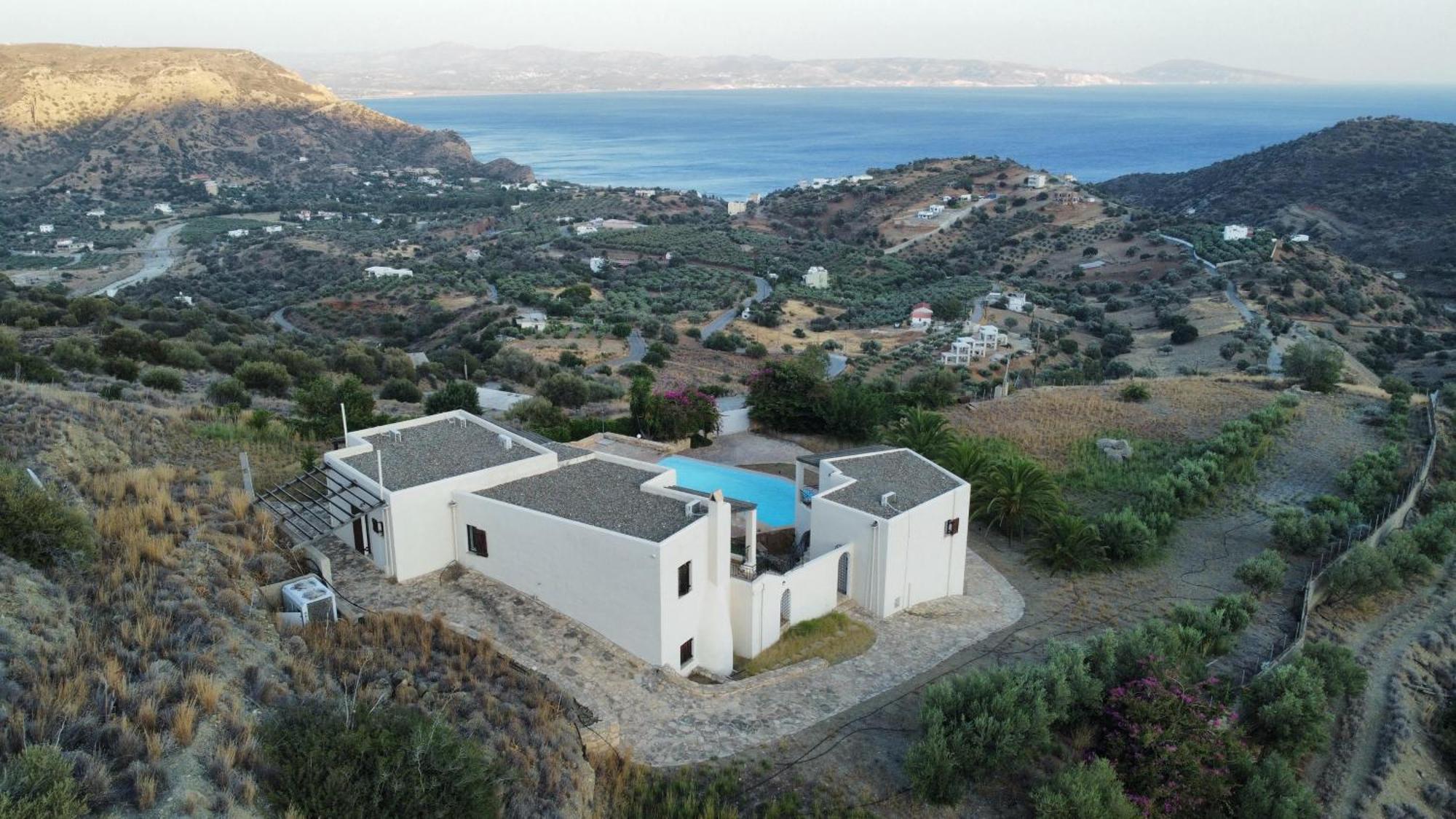 Island Villa Agia Galini Exterior foto